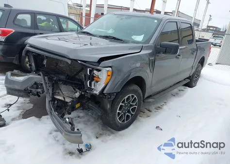 2022 Ford F-150 Xlt z USA, uszkodzony, nr VIN 1FTFW1E86NFC40168